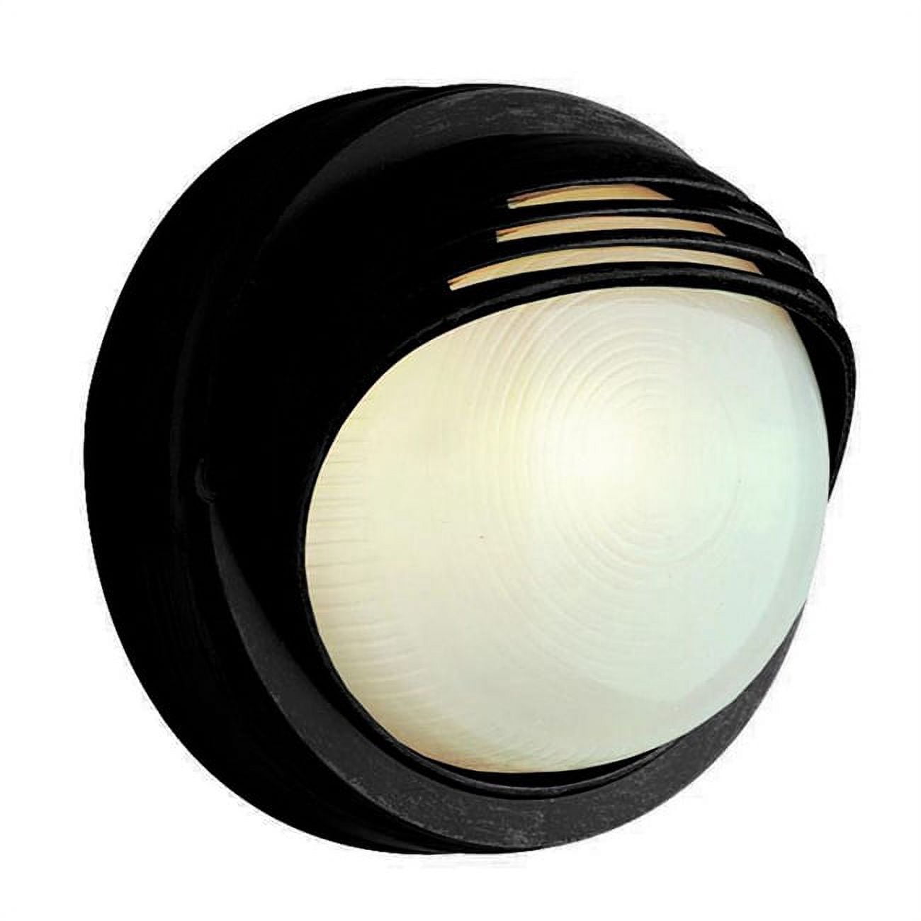 Trans Globe Lighting 4122 BK Allegra 8" Tall Outdoor Wall Sconce - Black