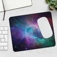 thumbnail image 3 of Galaxy Mouse Pad 9.2"x8.08" – Space Nebula Design, Non-Slip Rubber Base, Office Desk Accessory & Decor, 3 of 6