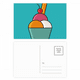 thumbnail image 1 of Helado de dulce de chocolate crujiente Set cumpleaños gracias tarjeta postal correo lado 20pcs, 1 of 3