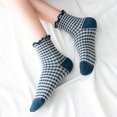 thumbnail image 2 of Calcetines Bonitos a Cuadros para Mujer, Calcetines Estéticos Atléticos Casuales, Calcetines de Algodón Neutro para y Calcetines Bonitos de Algodón para Niñas, 2 of 7