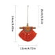 thumbnail image 3 of Ganfancp Tapiz de Plumas para Colgar En La Pared Boho Wall Art Decoración Tejido a Mano Hojas Borla Tapiz Decoración Dormitorio Salón Apartamento Porche Decoración Liquidación 1X Amuleto, 3 of 7