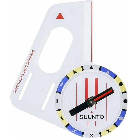Suunto Aim-6 NH Compass, White, One Size