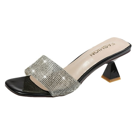 

zuwimk Womens Sandals Women s Elastica Ankle Strap Open Toe Platform Wedge Sandals Black