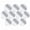 White, variant on Stcellnmex 10 Pcs 6 x 6 Inches Round Unbreakable Shatter Proof Small Mirrors for Kids, School Classroom Bathroom DIY Crafts Preschool Facial Expression, White