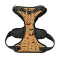 thumbnail image 5 of Lsque Brown Mushrooms Dog Harness, No-Pull Pet Harness with 2 Leash Clips, Adjustable Soft Padded Dog Vest with Easy Control Handle for Large Dogs-X-Large, 5 of 9