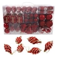 thumbnail image 4 of OUSITAID 70 Pcs Exquisite Christmas Ornaments Balls Decorating Christmas Tree Balls, 4 of 7