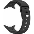 thumbnail image 5 of KOMI Silicone Sport Strap Compatible for Samsung Galaxy Watch 7 Ultra Band 47mm, Adjustable Soft Breathable Silicone Strap Wristbands for Samsung Galaxy Watch 7 Ultra, Galaxy Watch Bands Black, 5 of 7