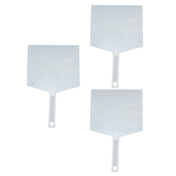 3 Pcs Plastering Finishing Trowel Set for Concrete, Cement, Flooring, Masonry with Plastic Handle