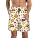 thumbnail image 1 of Fotbe Thanksgiving Trajes de Baño Estampados para Hombre, Shorts de Verano de Secado Rápido, Ropa de Playa, Bañadores-Small, 1 of 6