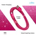 thumbnail image 4 of Liquipel Powertek Glitter Type C Cable, 4 of 8