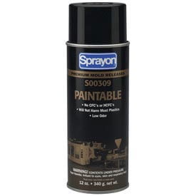 Sprayon Paintable Mold Release,16 oz,Aerosol S00309000
