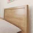 thumbnail image 5 of Max & Lily Twin Bed Frame, Solid Wood Classic Platform Bed with Panel Headboard for Kids, 5 of 10
