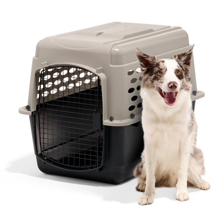 ペットケージ 旅行用 バリケンネル 飛行機 クレート ハウス 中型犬 300 ML ( バリケンネル ML トープ ブラック )
