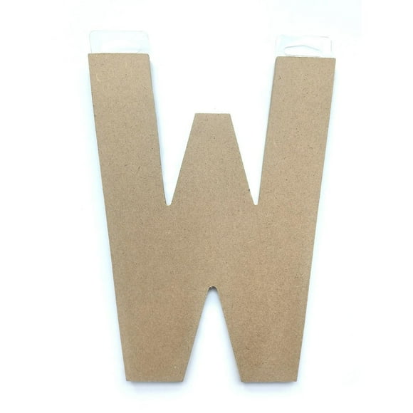 Lettre W en bois du décor Lerman Lettre W en bois