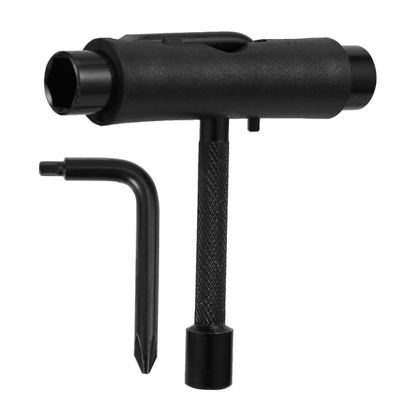 WORGEOUS Skateboarding Supplies Skate Tool Steel Black for Assembly 1Pack