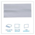 thumbnail image 6 of Boardwalk BWK8302 12 in. x 7 in. Tallfold Dispenser Napkin - White (10000/Carton), 6 of 9