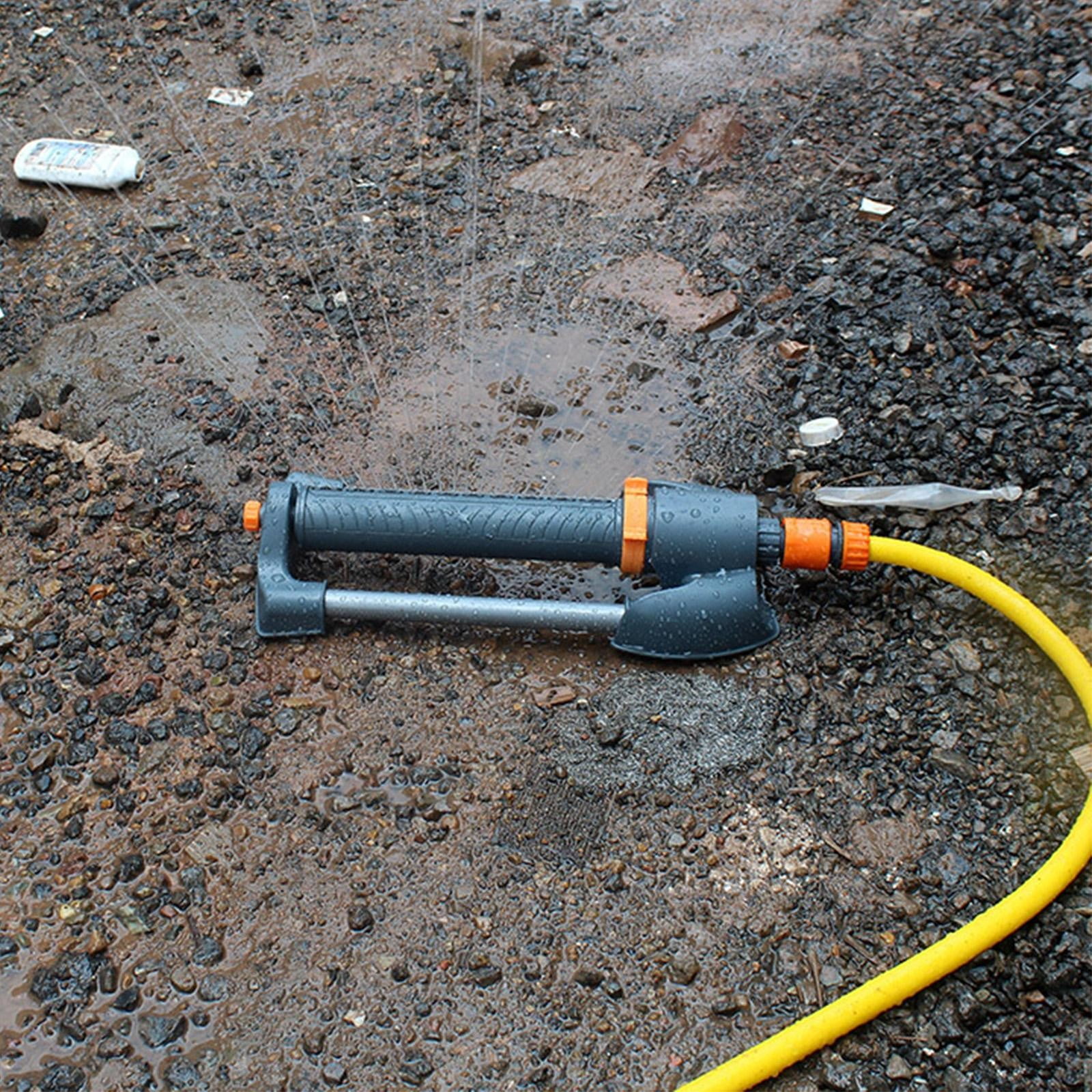 Garden Sprinkler Automatic Rotating Lawn Sprinkler Water Irrigation System, Adjustable Spray Garden Watering Tool Yard Sprinkler, Lawn Garden Irrigation Sprayer Watering Device