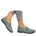 thumbnail image 4 of CAIXAI Walking Shoes with Wide Width Wide Toe Box Shoes Women Casual Mesh Knitted Woven Women Sock Sneakers Slip-On Arch Support Mary Jane Flats Women Hands Free Workout Gym Shoes, 4 of 8
