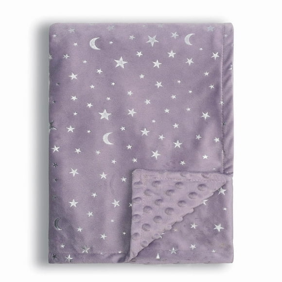 Manta de bebé Donsonny Violet 76x102 cm Soft Minky