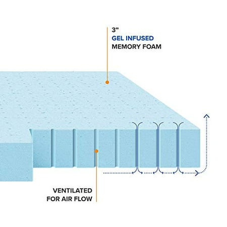 Best Mattress California King Topper 3 Inch Gel Memory Foam Bed With Cooling Pad Cal Size Canada Best Mattress California King, California King Bed Dimensions In Inches