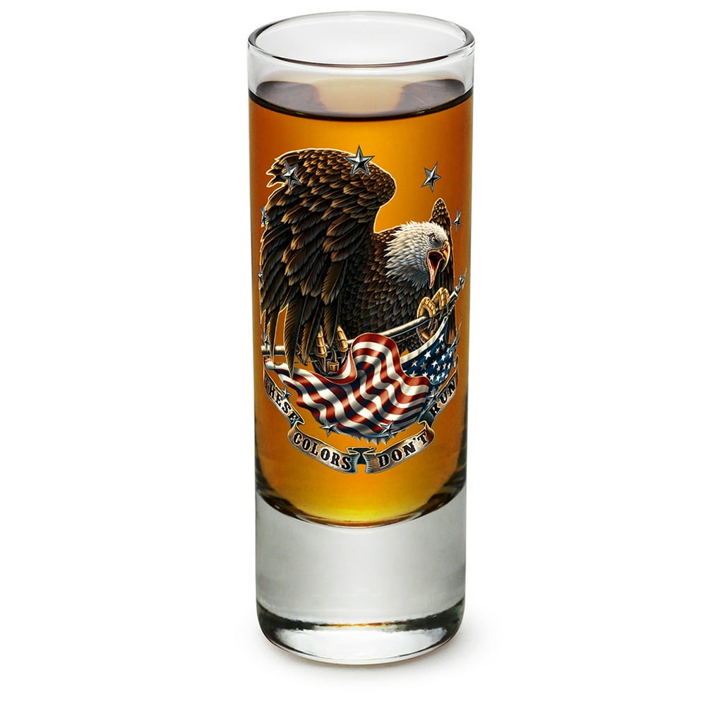 Shot Glasses Veterans Gifts for Men or Women American Soldier Shot