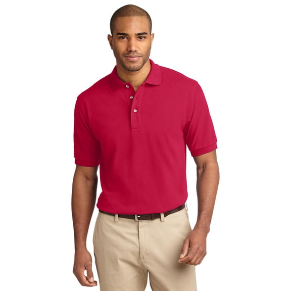Port Authority Heavyweight Cotton Pique Polo