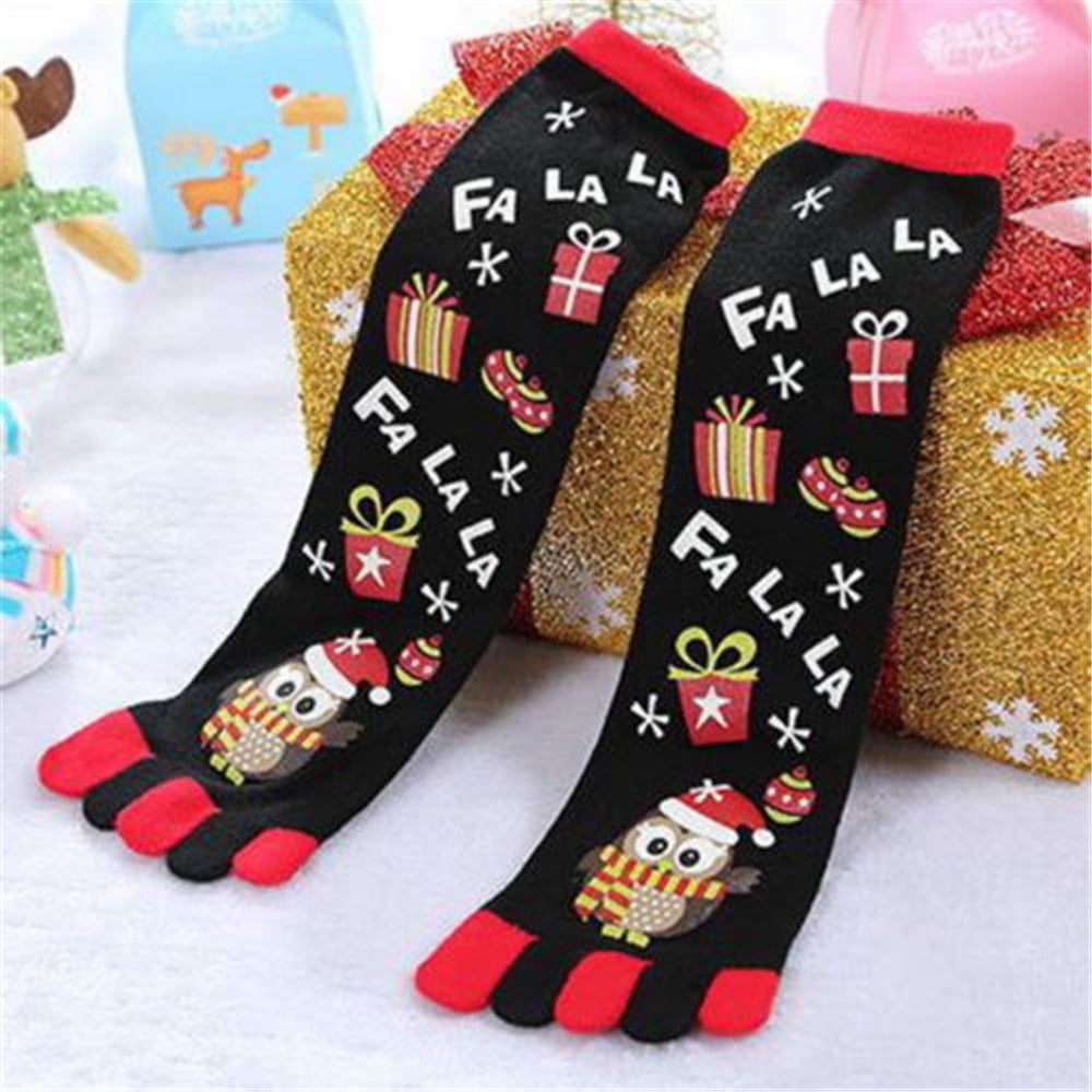 Download Costyle - Christmas Socks Long Toe Printed Creative Cute ...