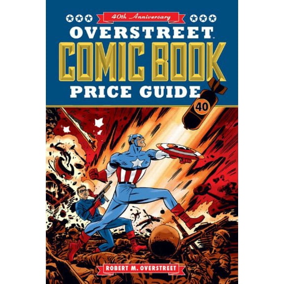 Pre-Owned Overstreet Comic Book Price Guide Volume 40 SC - Captain America Cover, 9781603601221, 1603601228, Paperback,