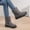 Grey, variant on Babysbule Womens Shoes Clearance, 2021 Winter New Cotton Shoes Snow Waterproof High-top Non-slip Women's Boots