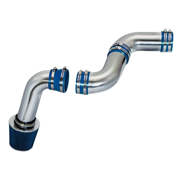 Rtunes Racing Cold Air Intake Kit Filter Combo BLUE Compatible For 99-07 Chevy Silverado/GMC Sierra 1500 4.3L Model