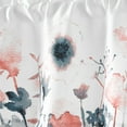 thumbnail image 3 of Lush Decor Zuri Flora Valance - Blue/Coral - 18 x 52, 3 of 11
