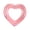 B, variant on Sparkly Sequins Rose Gold Heart Swim Ring for Young Swimmers, 47 Inch (120cm) Air-Filled Pool Float with Heart Design
