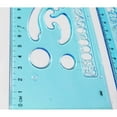 thumbnail image 3 of ARTIST'S BEST 2 Piece Plastic Numbers, Letters & Shapes Rulers Set | 12" (30.5 cm) & 12.5" (31.8 cm) Stencils | Dual-Scale Markings | Enhance Your Creative Projects, 3 of 4