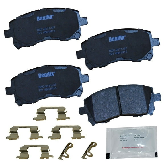 Bendix Brakes Disc Brake Pad Set Fits select: 2000-2002 SUBARU LEGACY, 1998-2002 SUBARU FORESTER