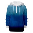 thumbnail image 1 of Gibobby Sudadera mujer, Sudaderas con media cierre para mujer, sudadera corta de forro polar de otoño(Azul,CH), 1 of 2