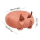 thumbnail image 3 of Cojín redondo Fawn con orificio mediano, ideal para sentarse en el suelo, la oficina o como cojín grueso y resistente. También sirve como cojín para yoga, sofá o sala de estar., 3 of 6