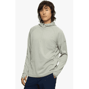 Merrell Men's Quarter Zip Active Hoodie, Active, Solid, Polyester Blend