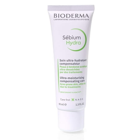 Bioderma Sebium Hydra Moisturising Cream Ultra Compensating Care Acne Pore 40 Ml