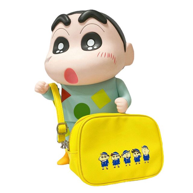 Crayon Shin-Chan Figure Car Model, Serie periférica, Adorno, Colección de mantequilla, Decoración, Regalos de cumpleaños de anime limitados, Grande, 40 cmzhangyuxiang zhangyuxiang unisex