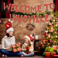 thumbnail image 3 of Welcome To Whoville Banner, Christmas Themed Decorations Merry Christmas Banner for Fireplace Mantle Home, Xmas Birthday Party Decorations, Christmas Vacation Holiday Decorations, 3 of 7