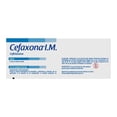 thumbnail image 4 of Cefaxona Ceftriaxona 1 g solución inyectable 3.5 ml de diluyente, 4 of 4