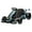 Blue, variant on 2025 New Go Karts for Kids,24V Electric Go Kart With 2 * 150W Powerful Motors,8mph Max Speed,Max Load 110lbs,W/Button Start,Lights,Safety Belt, Music Age 6-12