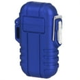 thumbnail image 3 of Portable Gas Lighter Waterproof Windproof Lighter Igniter for Smoker Cigarettes Cigar (Blue), 3 of 8