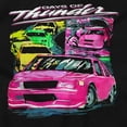 thumbnail image 2 of Retro Days of Thunder Movie Racecar Men's Graphic T Shirt Tees Brisco Brands S, 2 of 6