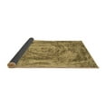 thumbnail image 2 of Ahgly Company Indoor Round Abstract Brown Modern Area Rugs, 3' Round, 2 of 4