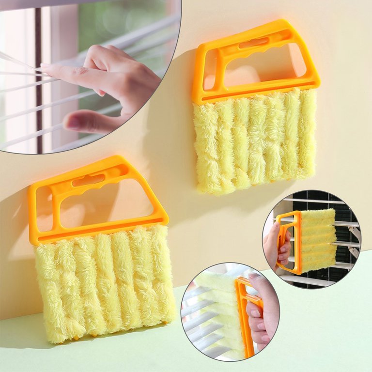 7 in 1 Shower Cleaning Brush & Microfibre Duster, Wish Scrubber Brush with  52'' Extendable Long Handle Stiff Bristles Scouring Pads for Cleaning