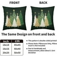 thumbnail image 4 of Christmas Pillow Covers 18X18 Set of 2, Red Xmas Tree Winter Decorative Throw Pillowcases Holiday Outdoor Farmhouse Seasonal Cushion Cases Couch Sofa Bed Decor, 4 of 6