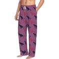 thumbnail image 2 of Xecao Leopard Print Men's Straight Lounge Pajama Pants: The Ultimate in Comfortable Sleepwear, 2 of 9