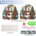 thumbnail image 3 of DIY Diamond Art Handmade Paper Towel Holder for Table Christmas PET Desktop Three Dimensional Simple Paper Towel Holder for Restaurant Kitchen (Double Sided Diamond), 3 of 7