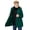 Deep Emerald, variant on Women's Plus Size Faux Fur Trim Parka